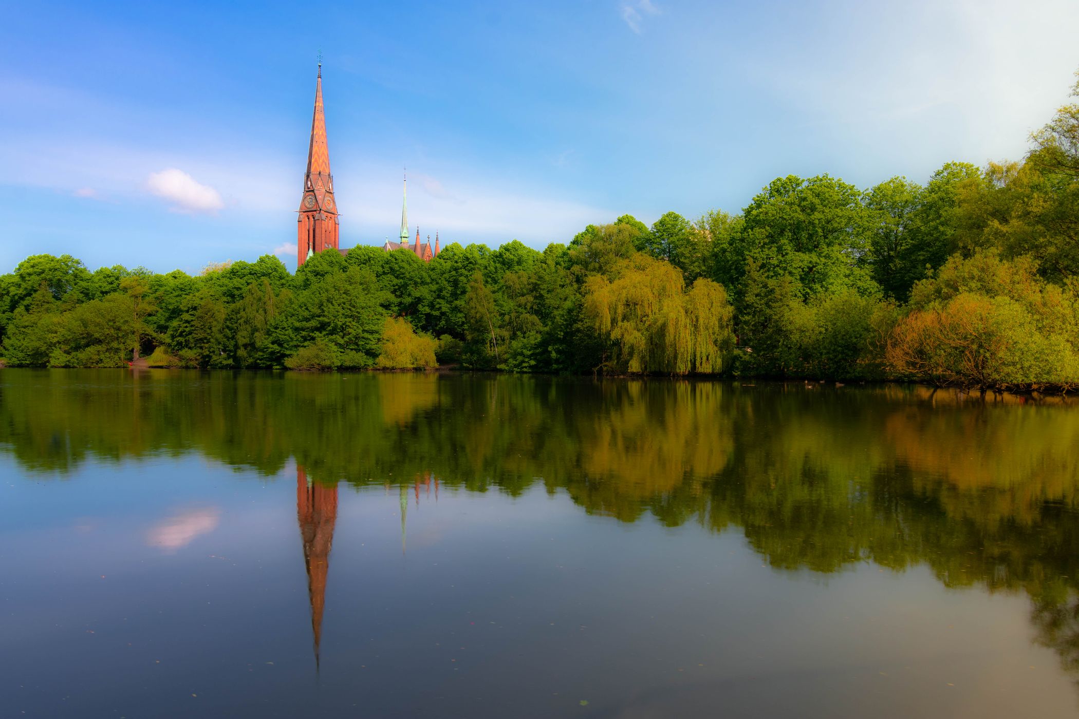 Kuhmühlenteich, Hamburg, Germany