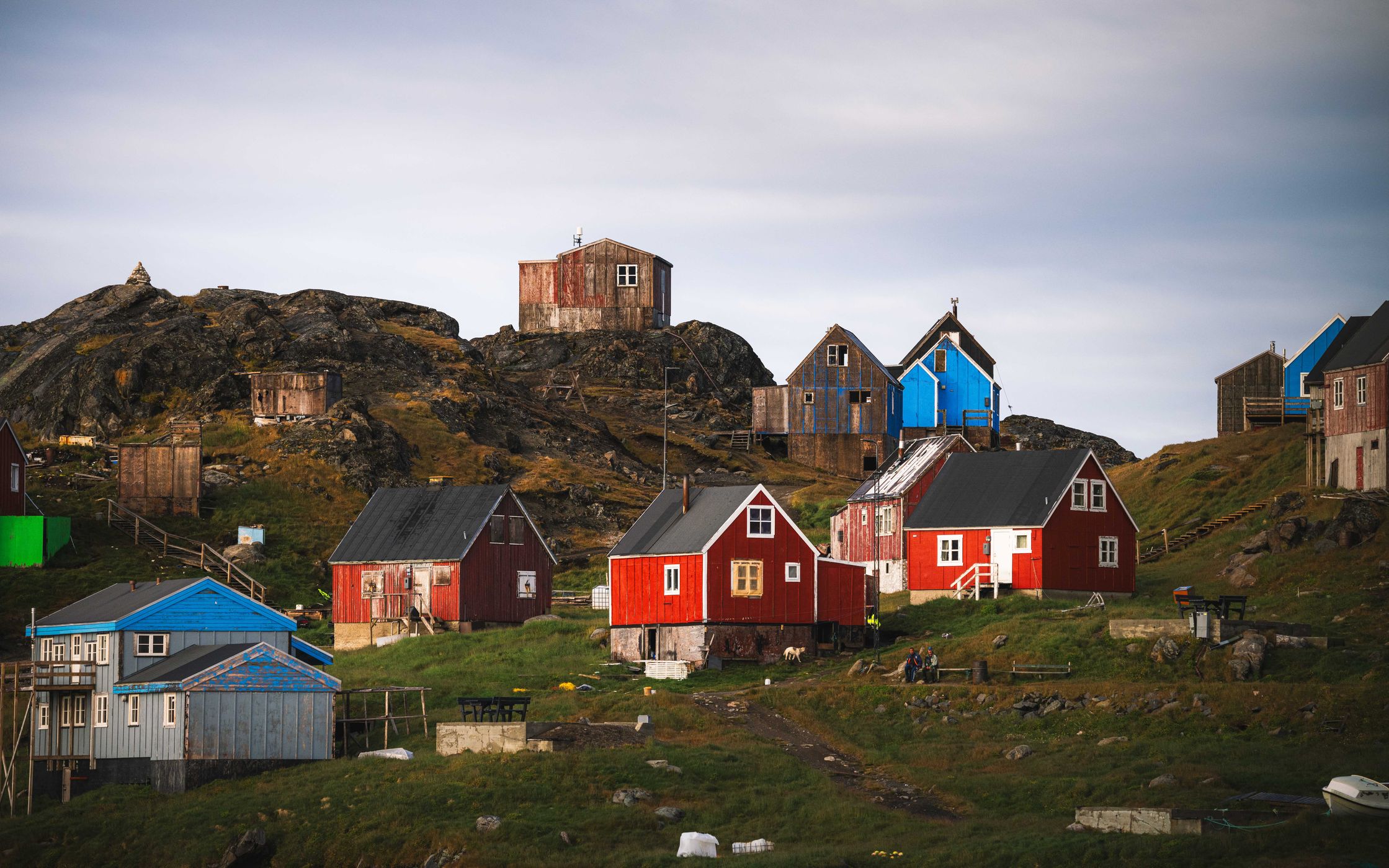 Kulusuk, View from Bay, Greenland
