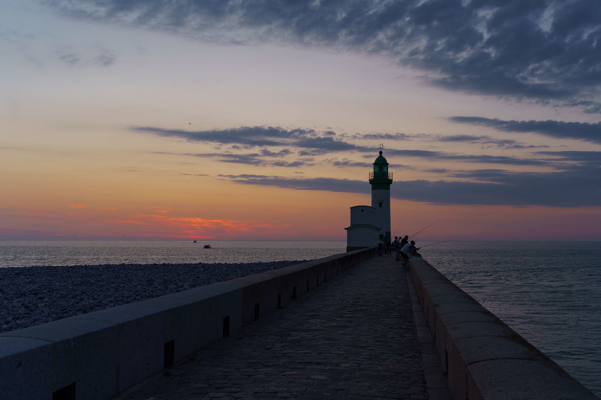 Le Tréport Lighthouse, France