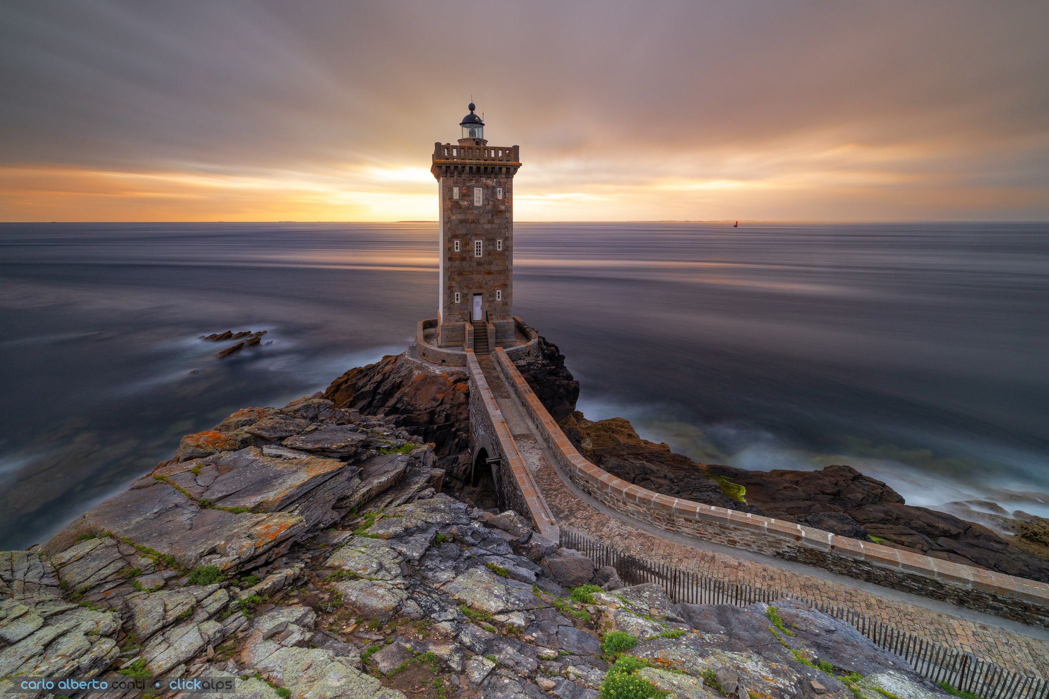Lighthouse of Kermorvan, France