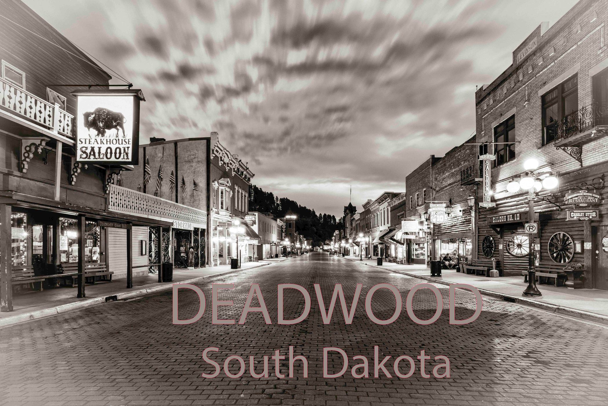 Main Street Deadwood, South Dakota, USA