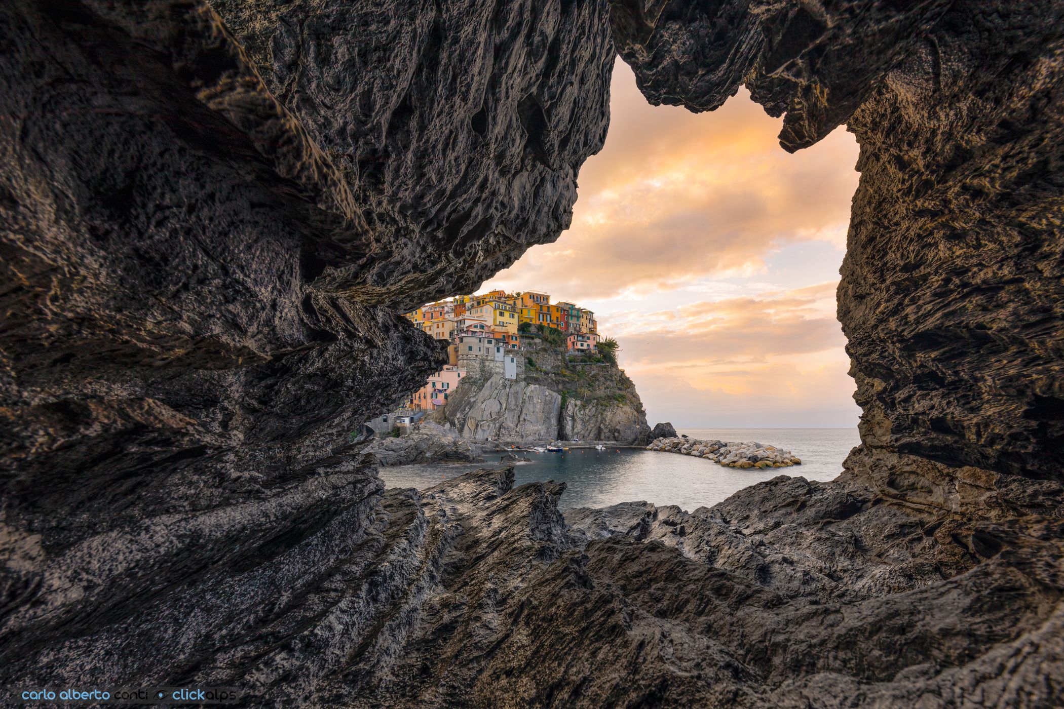 Manarola Cave, Cinque Terre, Italy