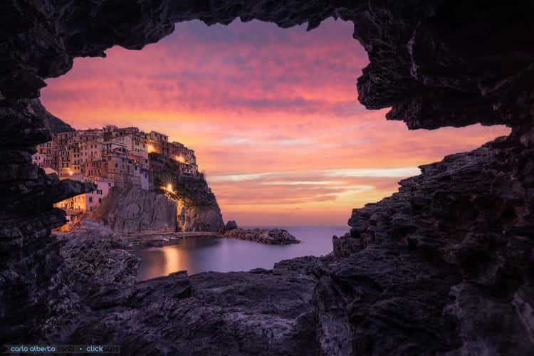 Manarola Cave, Cinque Terre