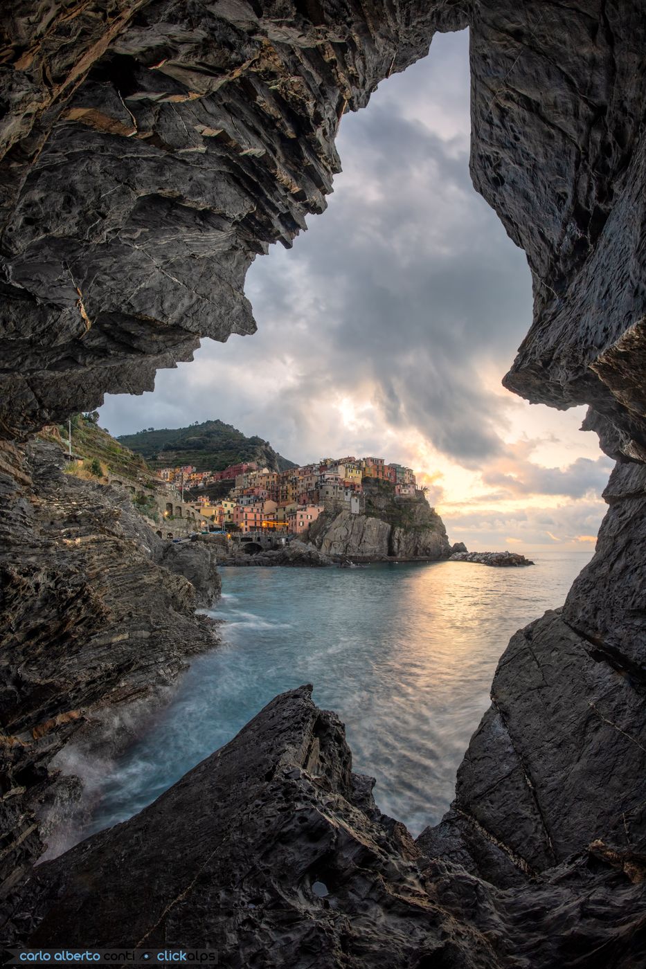 Manarola Cave, Cinque Terre, Italy