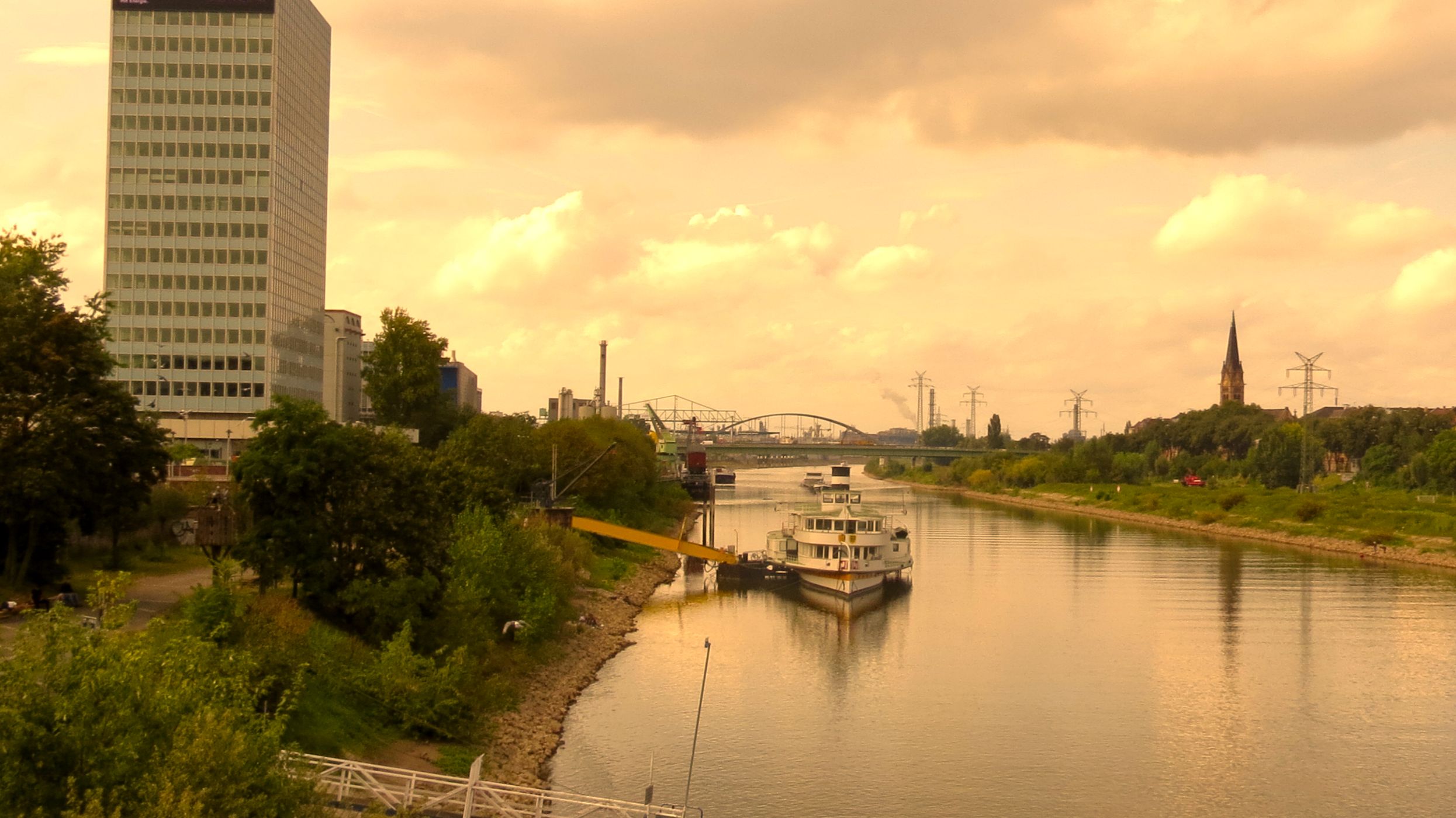 Mannheim bridge, Germany
