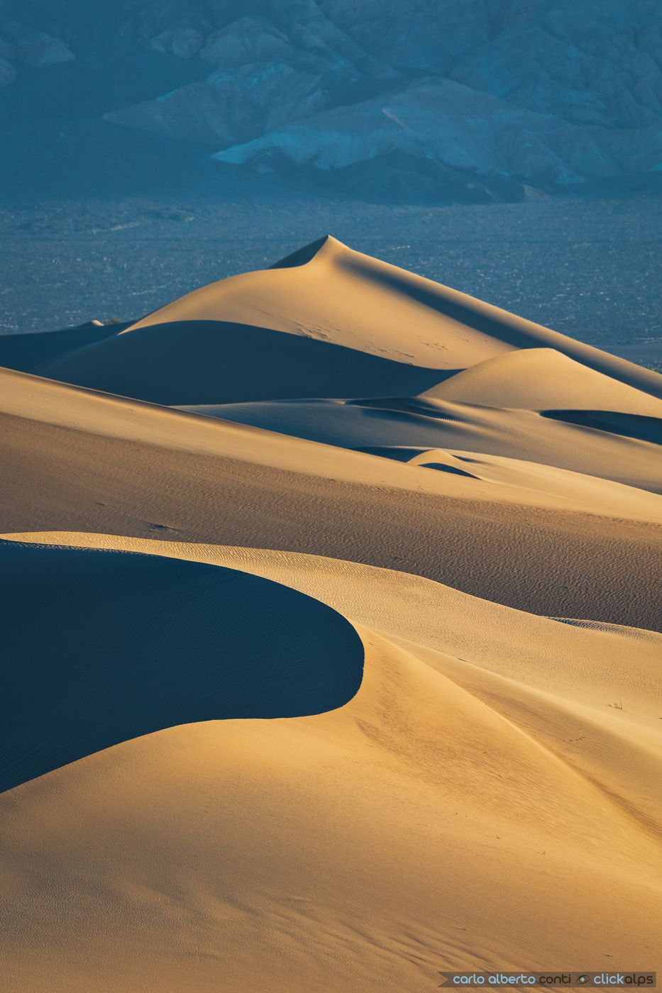 Mesquite Flat Sand Dunes, Death Valley, USA
