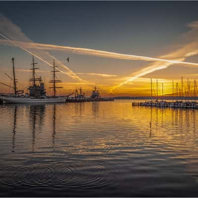 Military port, Germany