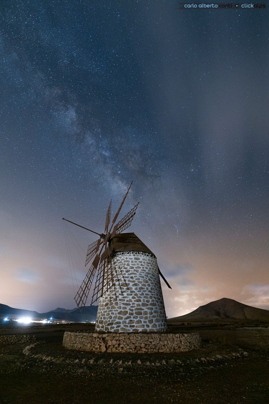 Molino de Tefía, Fuerteventura, Spain