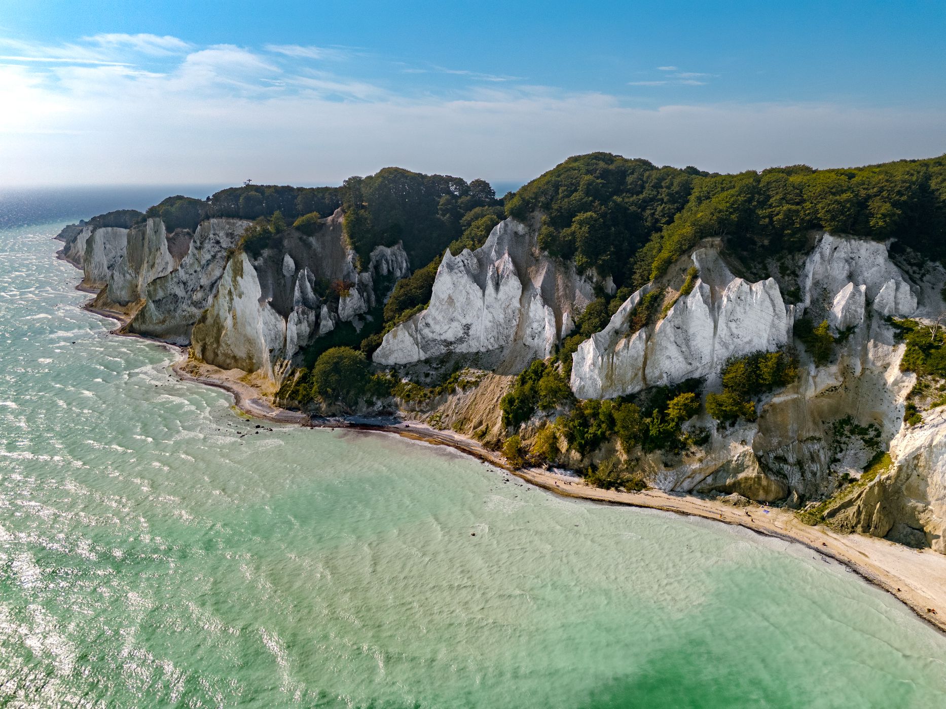 The Beach, Møns Klint, Denmark