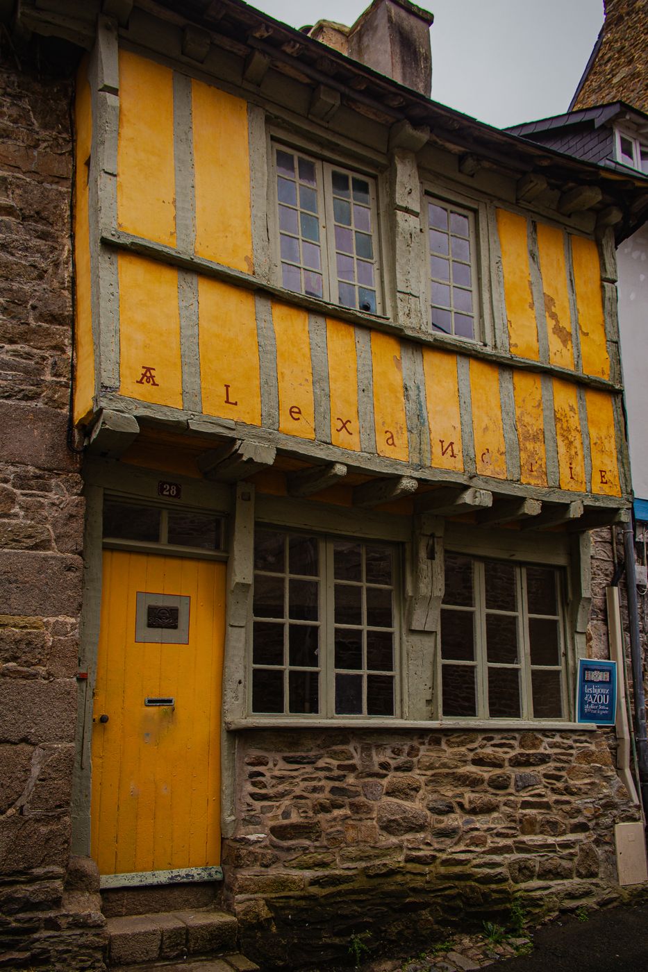 Old town of Tréguier, France