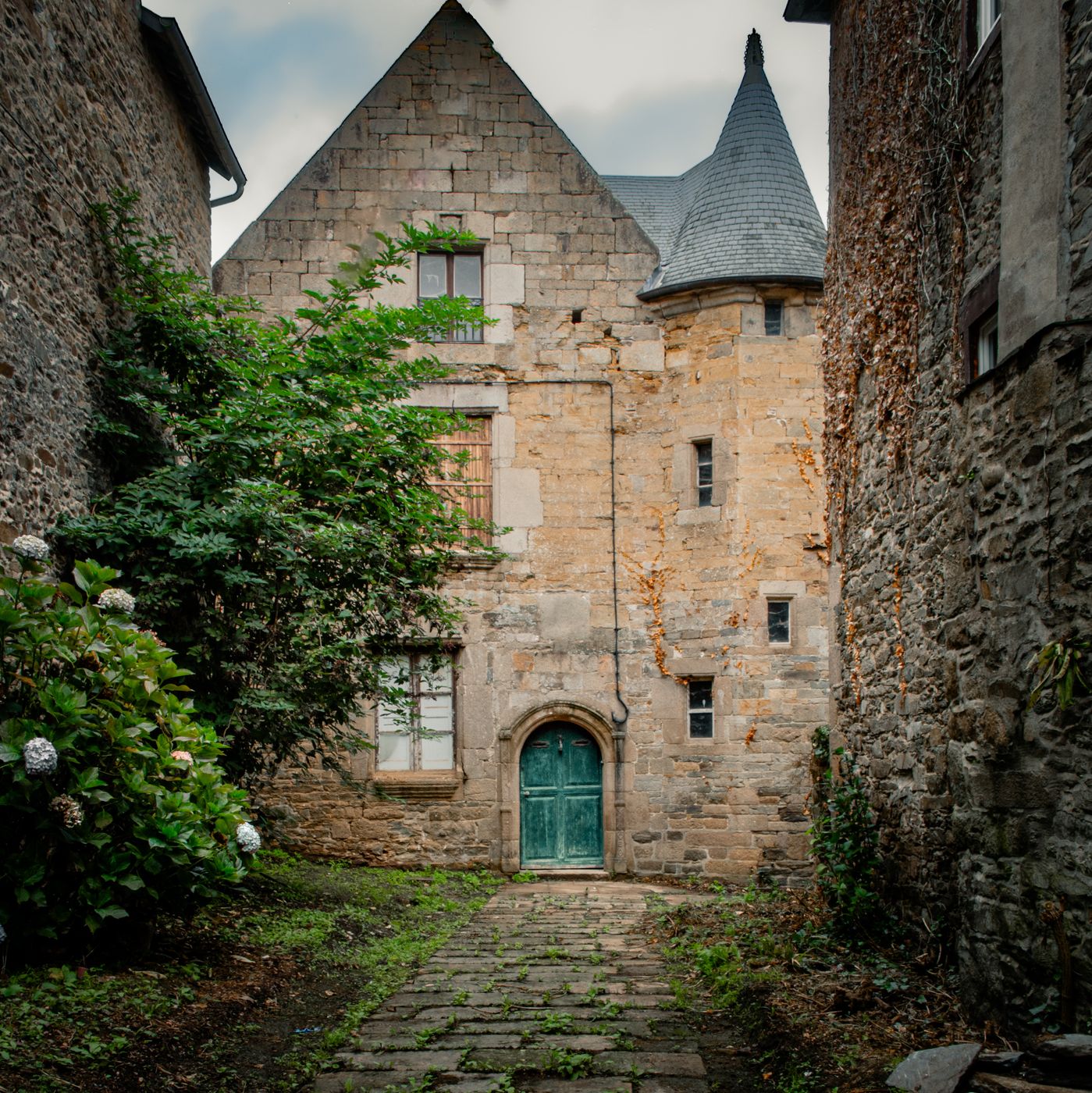 Old town of Tréguier, France