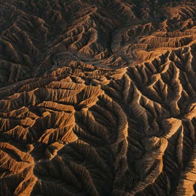 Panorama view, Ak-Sai Canyon, Kyrgyz Republic