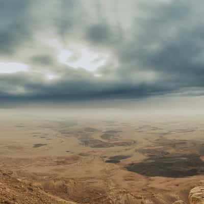 Panoramic View Mitzpe Ramon, Israel