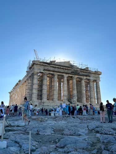 Parthenon on Acropolis of Athens