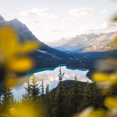 Peyto Lake, Hike to alternative Viewpoint, Canada