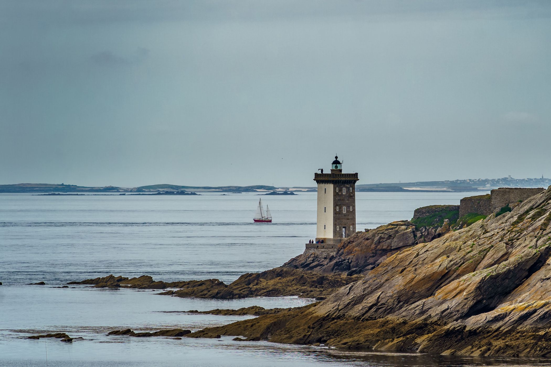 Phare de Kermorvan, France