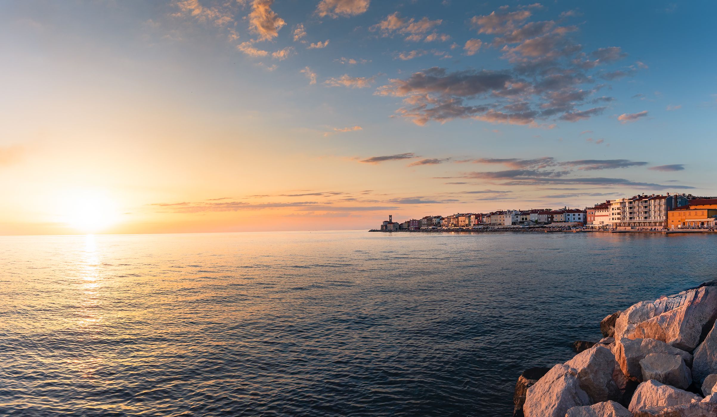 Piran skyline, Slovenia