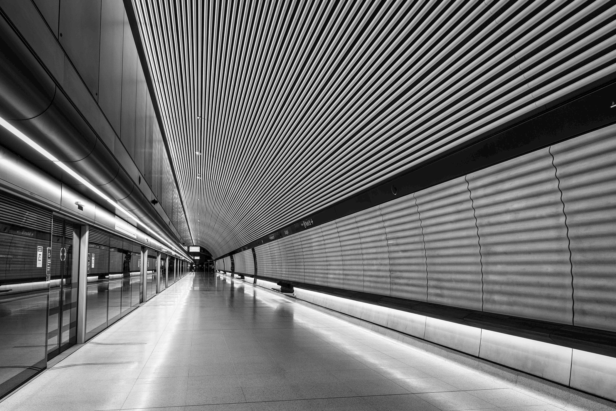 Platform Metro Station, Gadigal, Sydney, Australia