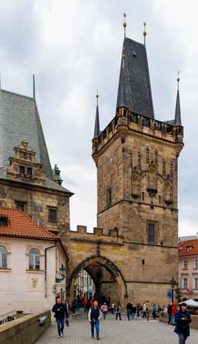 Prague, Czech Republic, Charles Bridge.