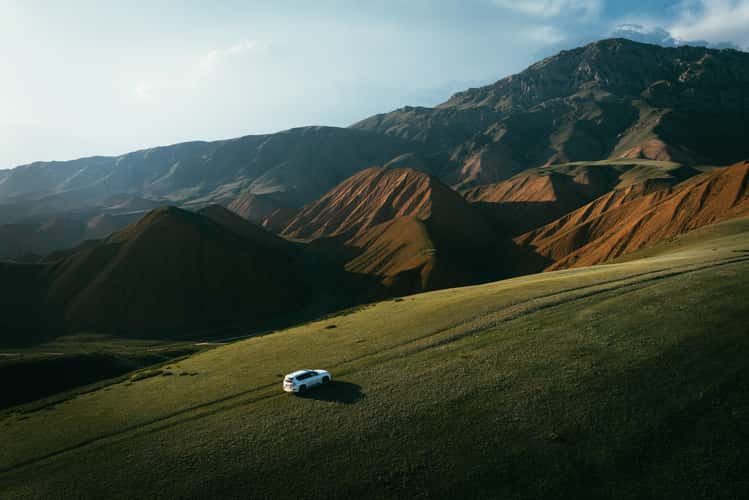 Red hills near Naryn