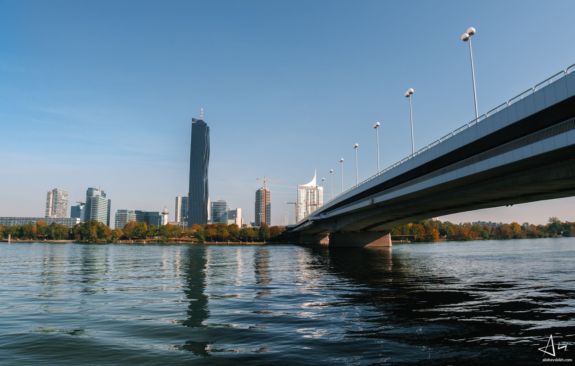 Reichsbrücke, Vienna, Austria