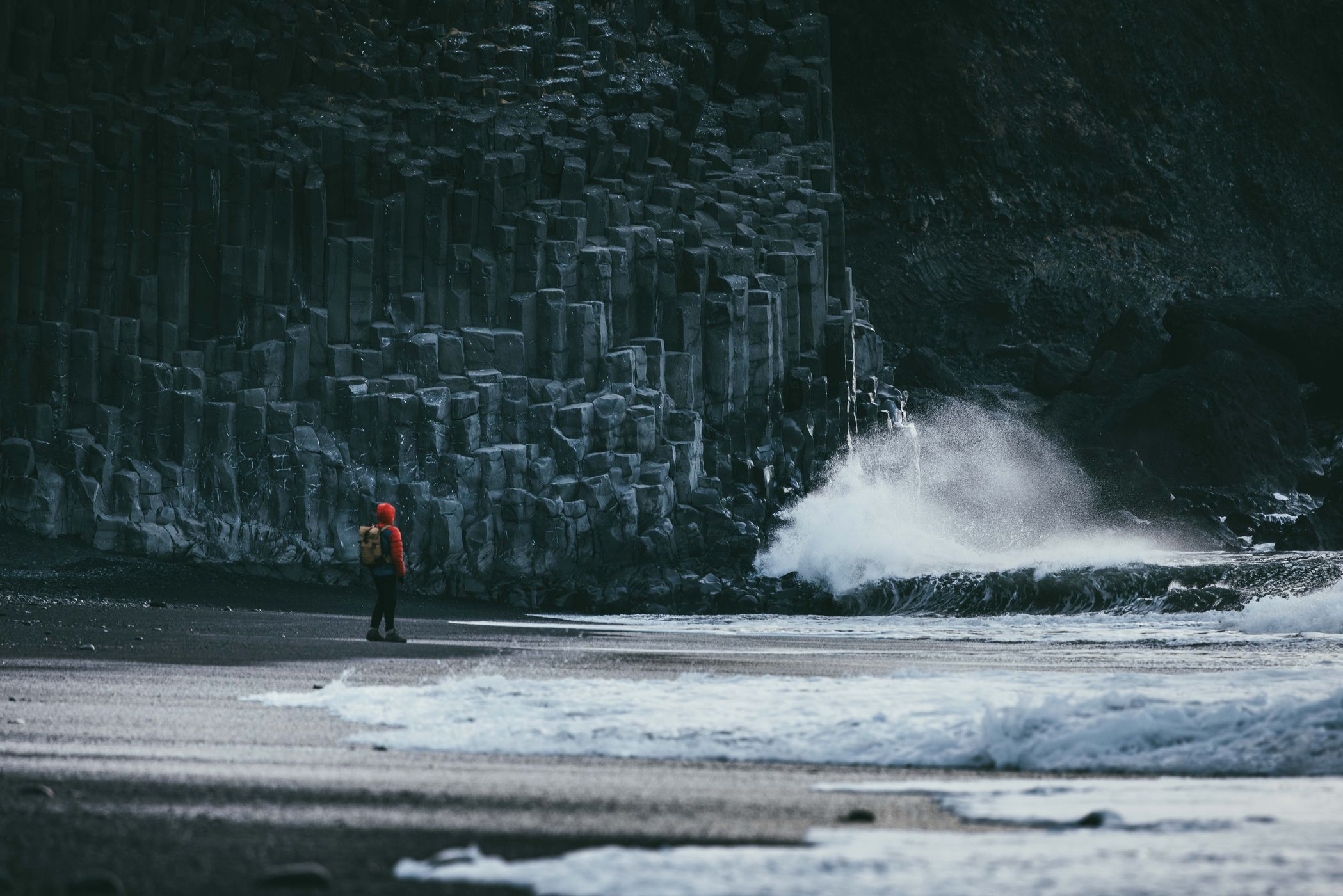 Reynisdrangar, Reynisfjara Beach, Iceland