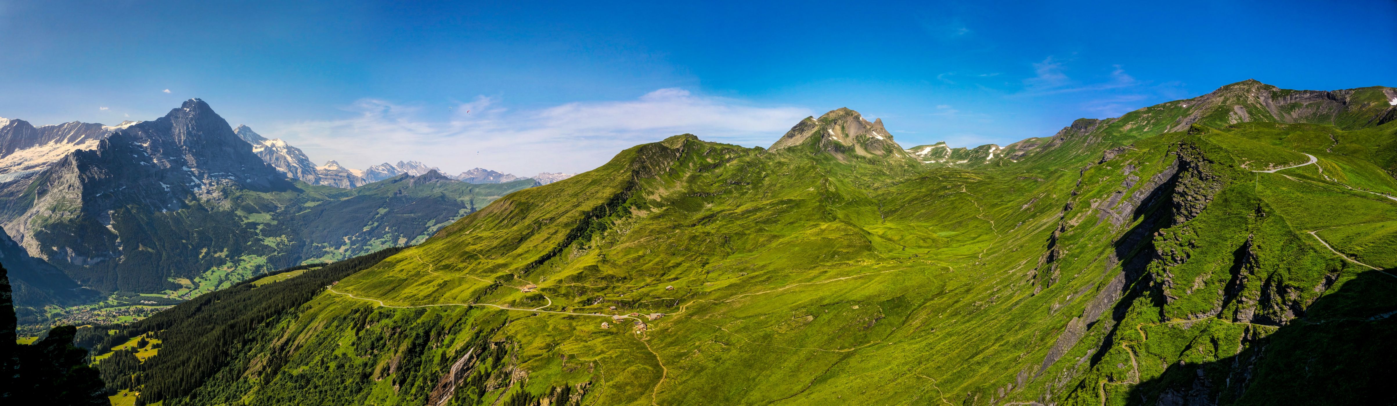 Schreckhorn from Grindelwald First, Switzerland