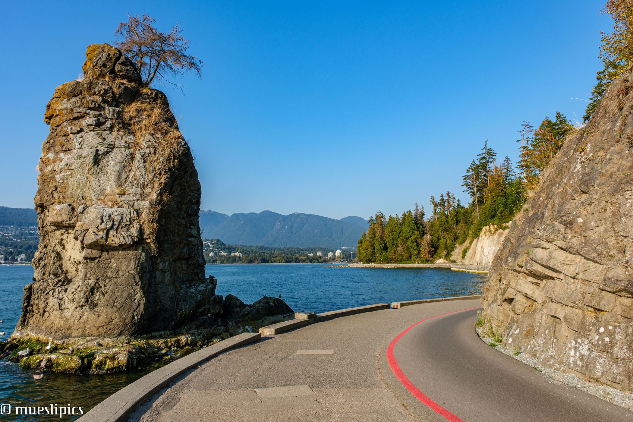 Siwash Rock, Stanley Park, Vancouver, Canada, Canada