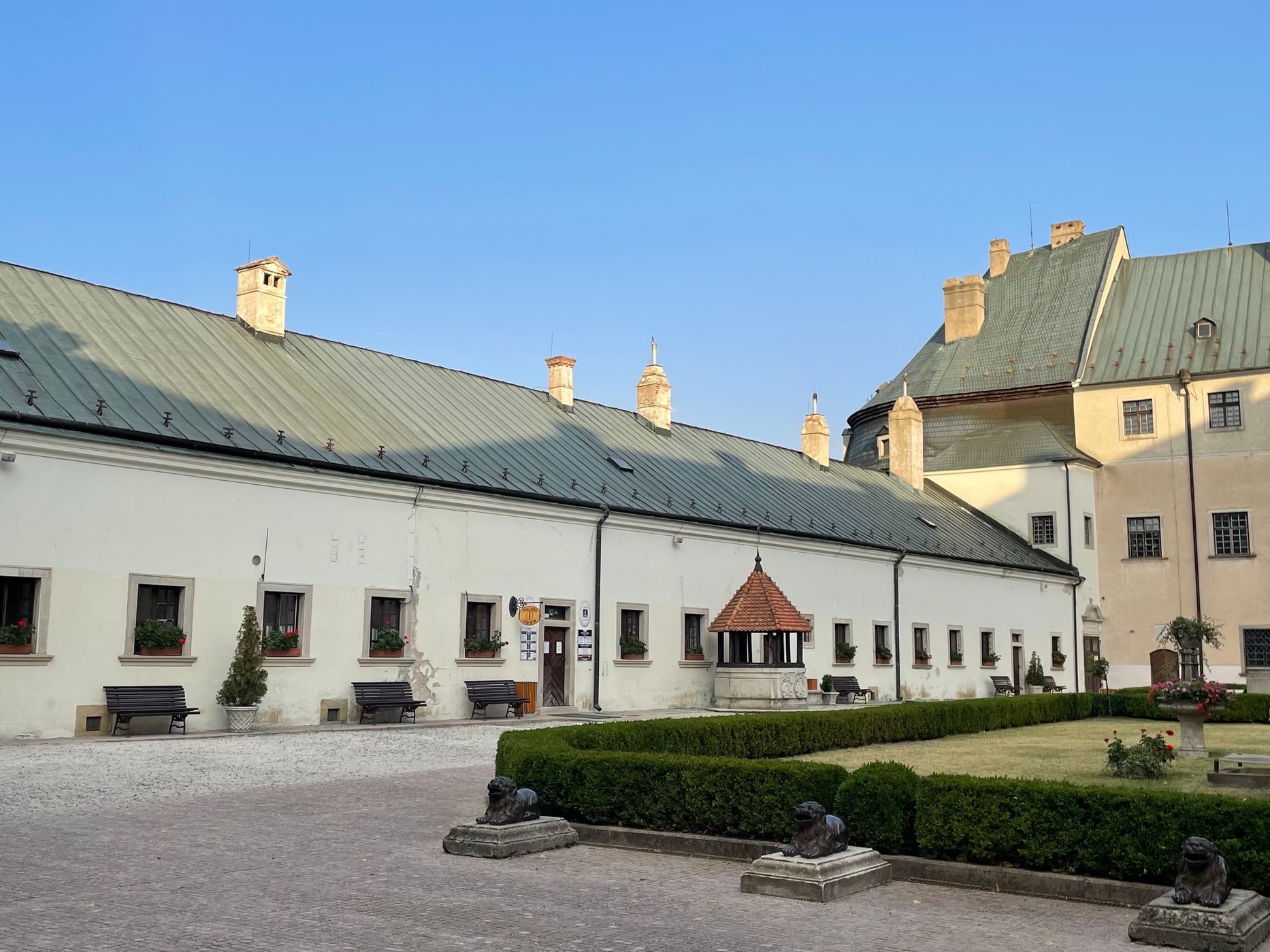 Small entrance bastion to the 'Red Stone' castle., Slovakia (Slovak Republic)
