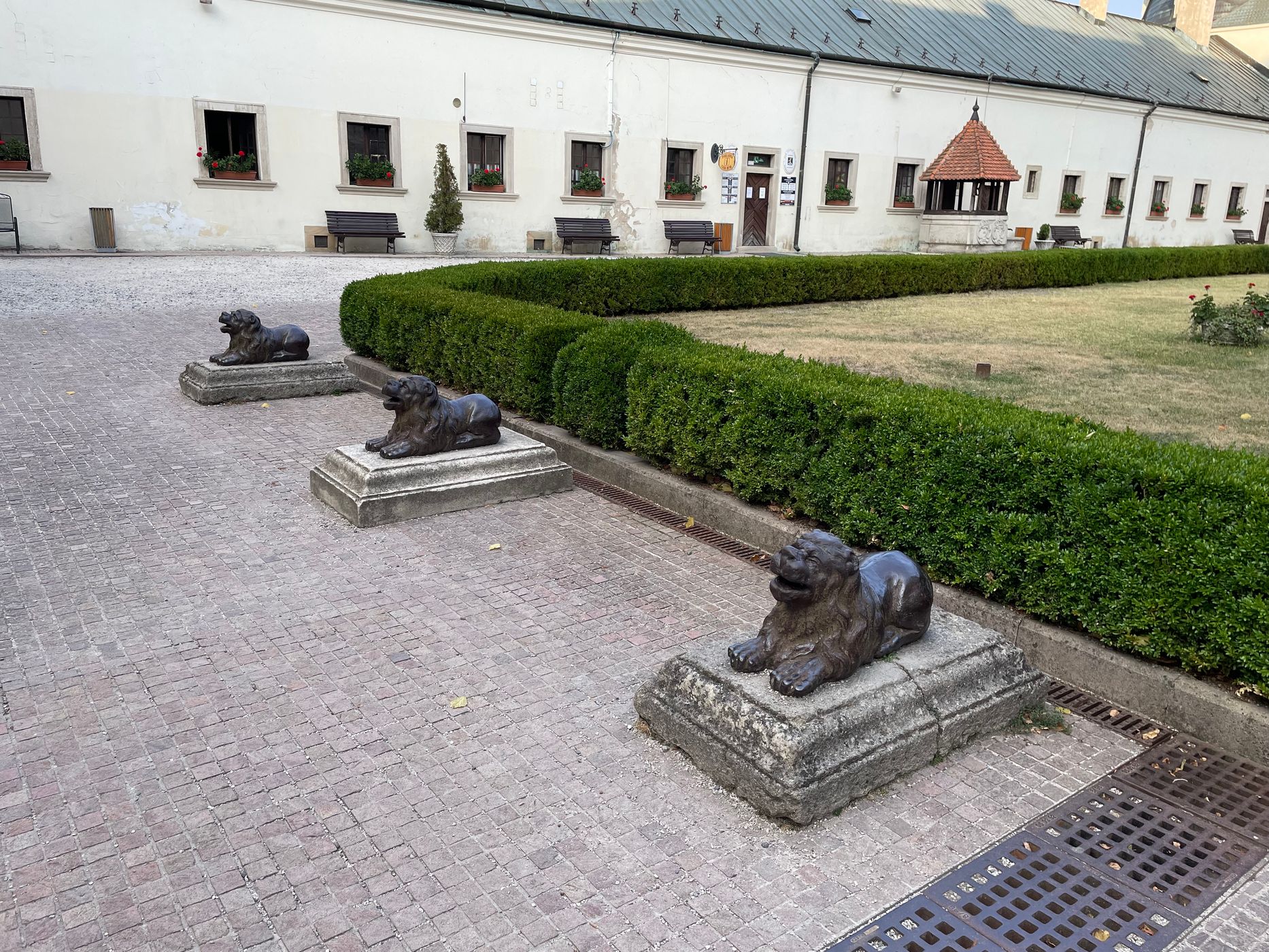 Small entrance bastion to the 'Red Stone' castle., Slovakia (Slovak Republic)