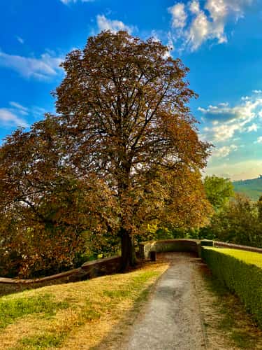 Small entrance bastion to the 'Red Stone' castle.