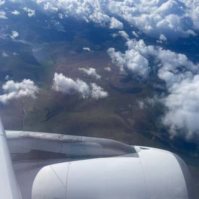 somewhere above scotland, United Kingdom