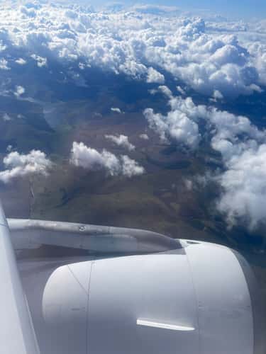 somewhere above scotland