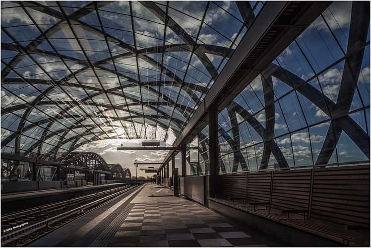 Subway station 'Elbbrücken', Hamburg