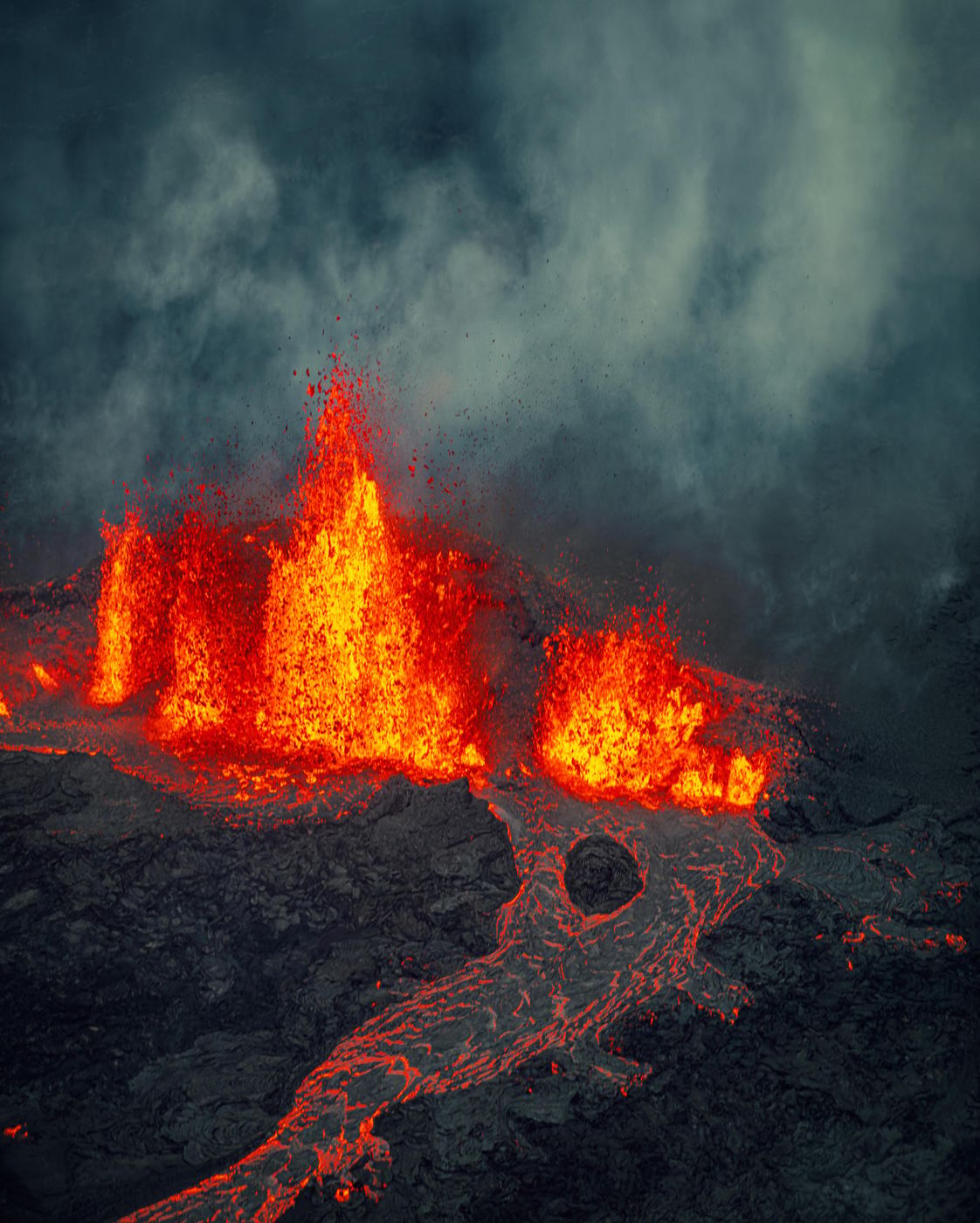 Sundhnúksgígar Volcano, Iceland