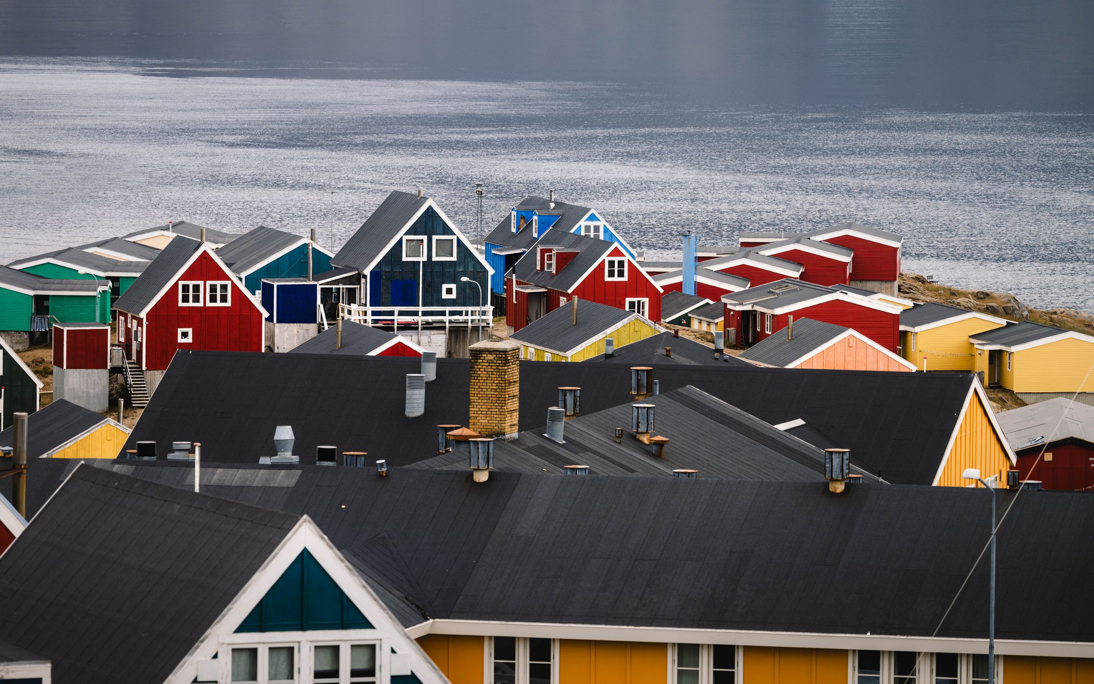 Tasiilaq, Colored Houses, Greenland