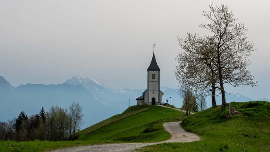 The Church of St. Primoz, Jamnik