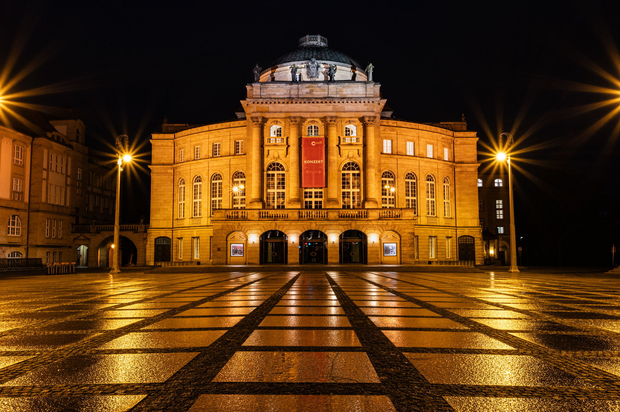 Theaterplatz, Chemnitz, Germany