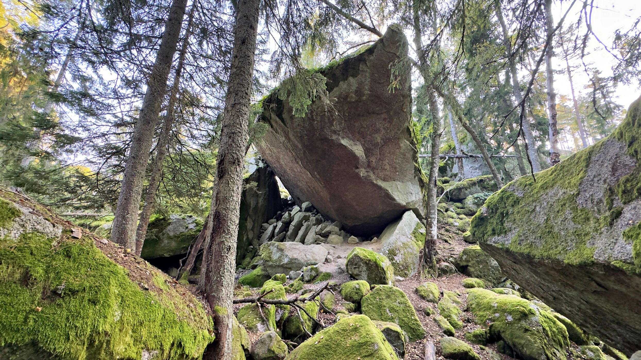 Stenkälla at Tiveden National Park, Sweden