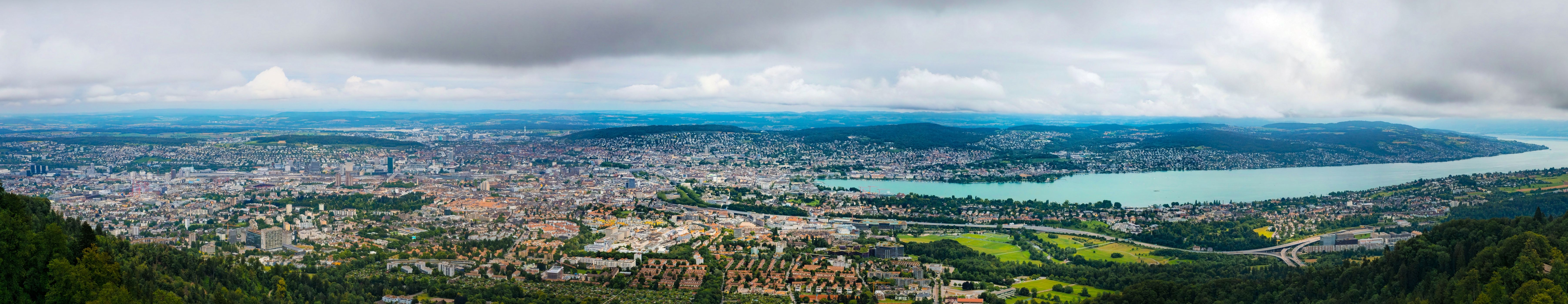 Üetliberg panorama viewing platform, Switzerland