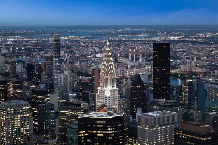 View from Empire State Building, New York City