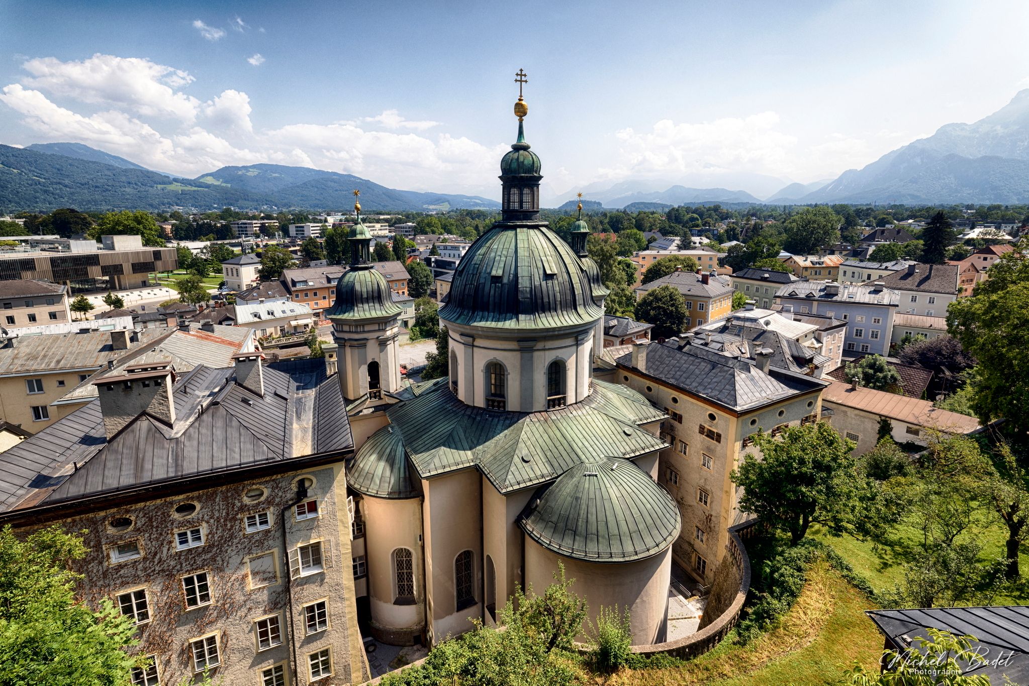 View from Hohensalzburg Fortress, Austria
