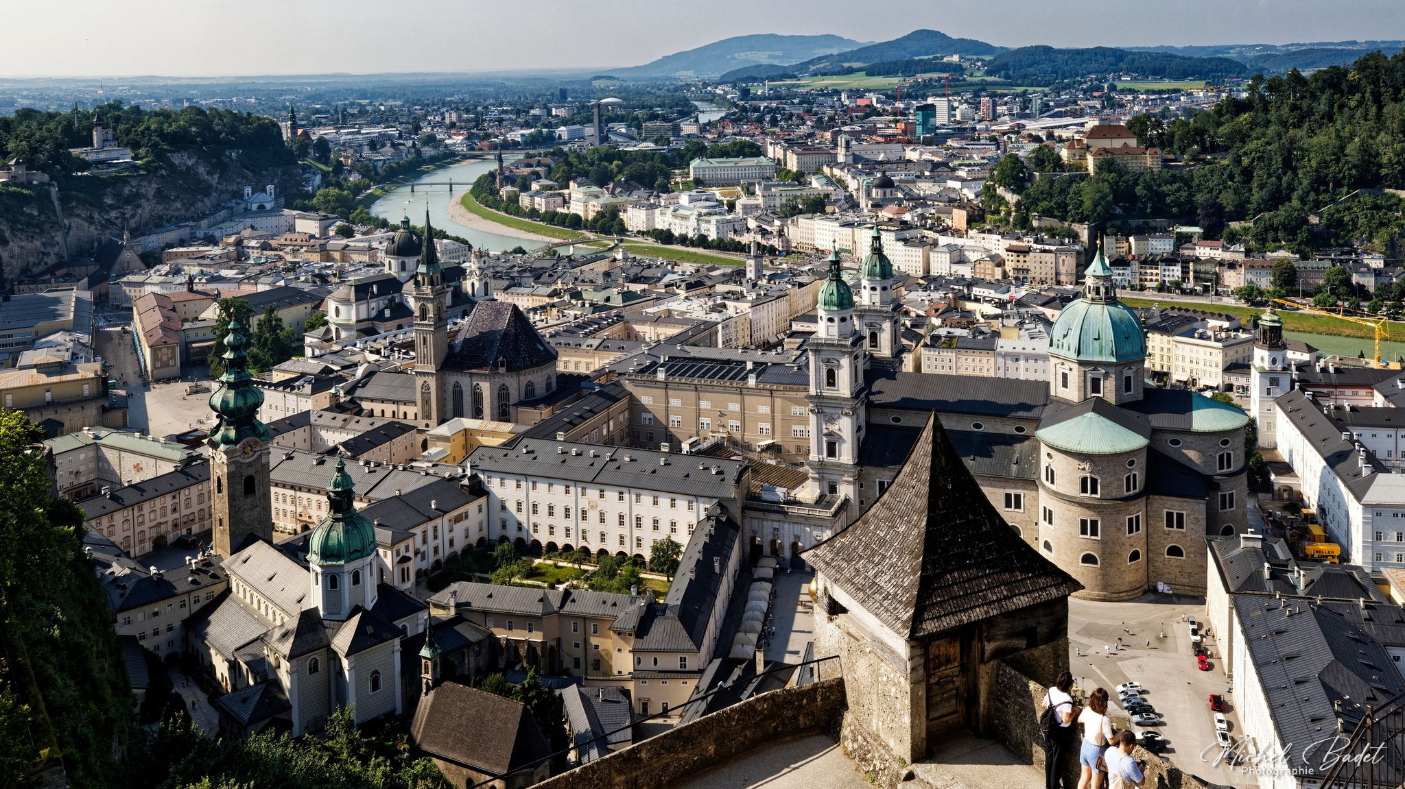 View from Hohensalzburg Fortress, Austria
