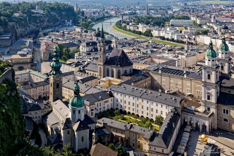View from Hohensalzburg Fortress