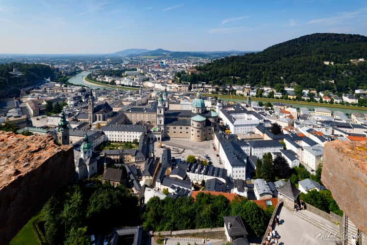 View from Hohensalzburg Fortress
