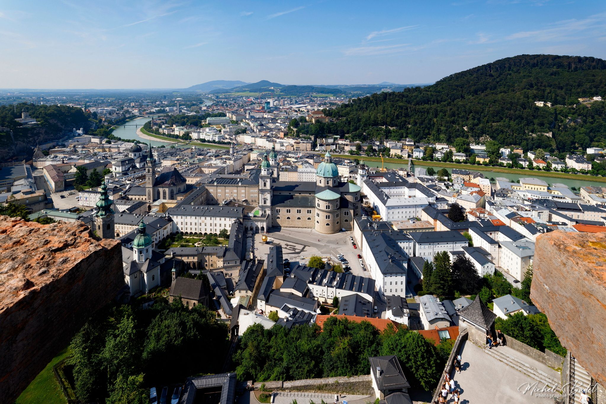 View from Hohensalzburg Fortress, Austria
