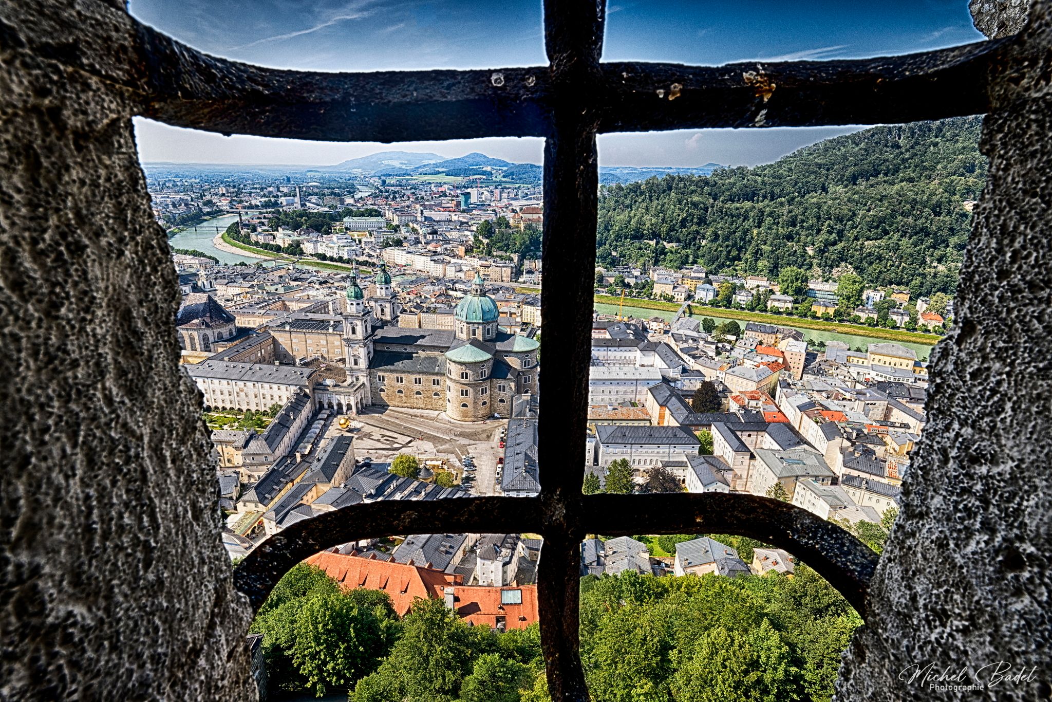 View from Hohensalzburg Fortress, Austria