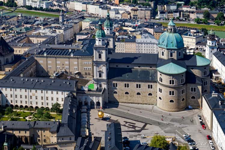 View from Hohensalzburg Fortress