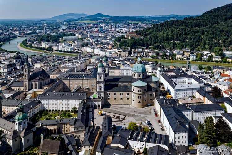 View from Hohensalzburg Fortress