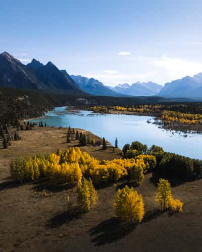 Abraham Lake, Northern Shore
